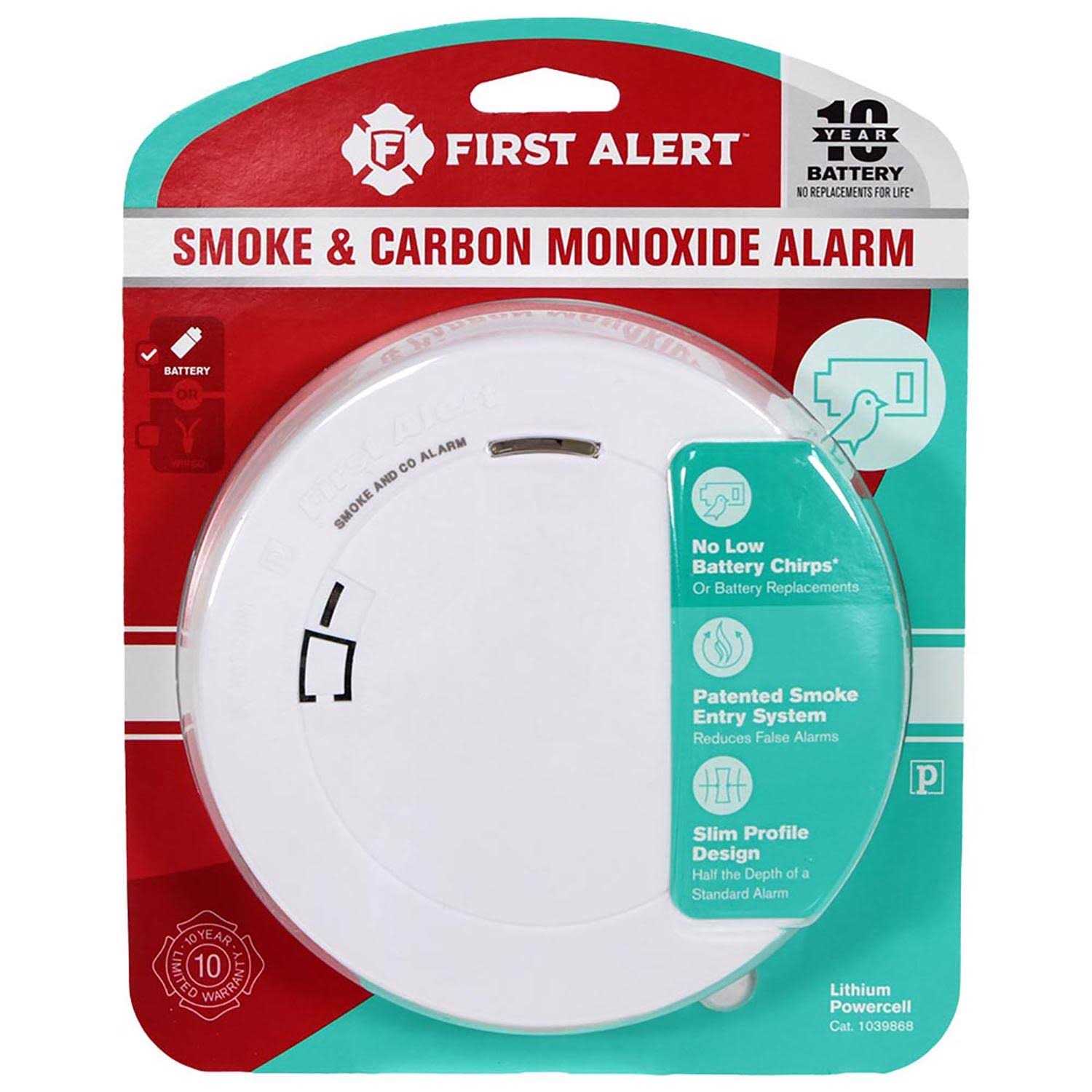 First Alert 10 Year Smoke & Carbon Monoxide Alarm - Image 5