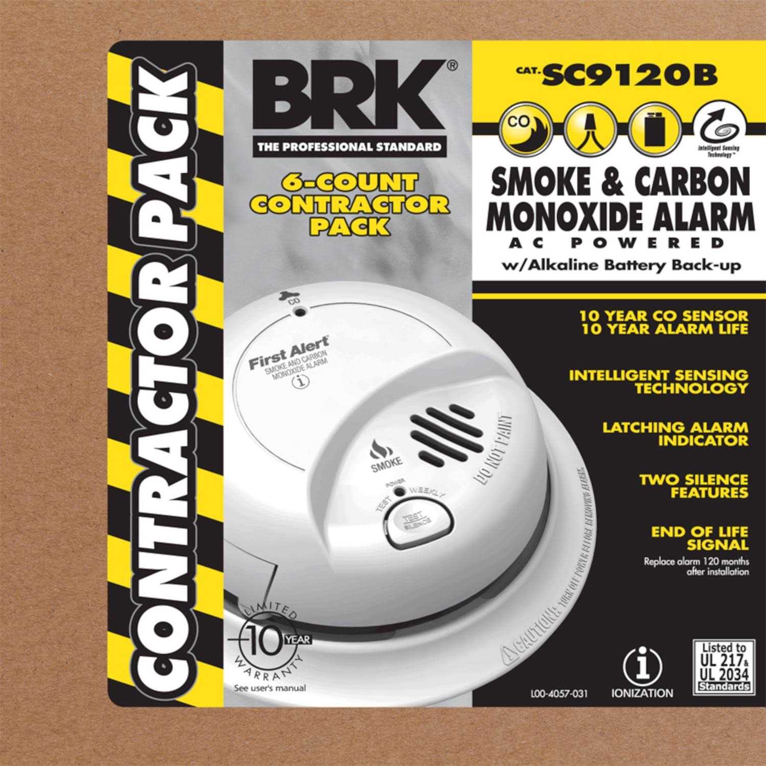 First Alert SC9120B6CP Smoke & Carbon Monoxide Alarm - Image 2