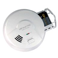Universal Security Instruments Hardwired Ionization Smoke and Fire Alarm with Battery Backup MI106