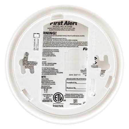 First Alert SCO500B Smoke and Carbon Monoxide Alarm - Image 2