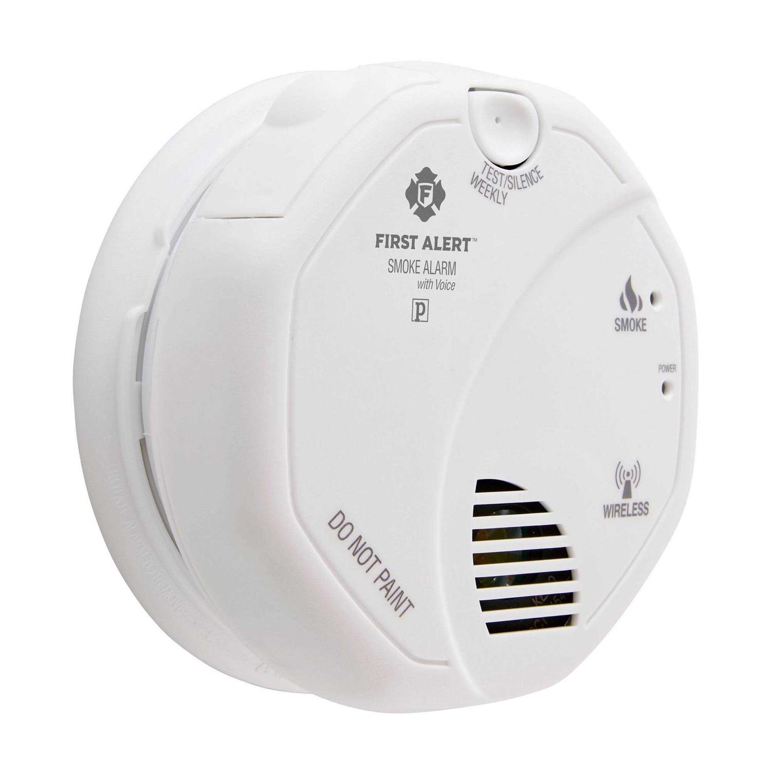 First Alert SA511CN2-3ST Interconnected Wireless Smoke Alarm with Voice Location - Image 4