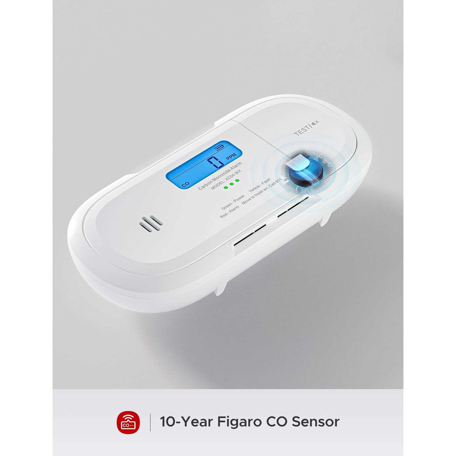 Smart Carbon Monoxide Detector X-Sense Wi-Fi CO Detector Real-Time Push Notifications via X-Sense Home Security App - Image 3