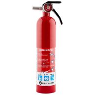 First Alert FE10GO Garage/Workshop Fire Extinguisher, Red