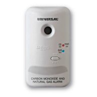 Universal Security Instruments Plug-In 2-In-1 Carbon Monoxide and Natural Gas Smart Alarm MCN400B