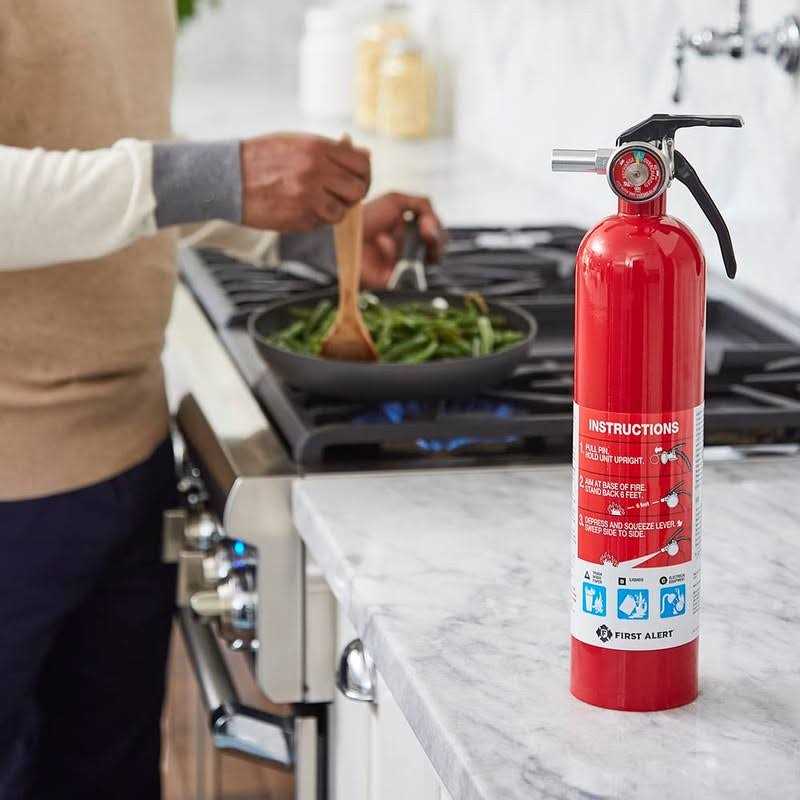 First Alert Rechargeable Residential Fire Extinguisher - Image 3