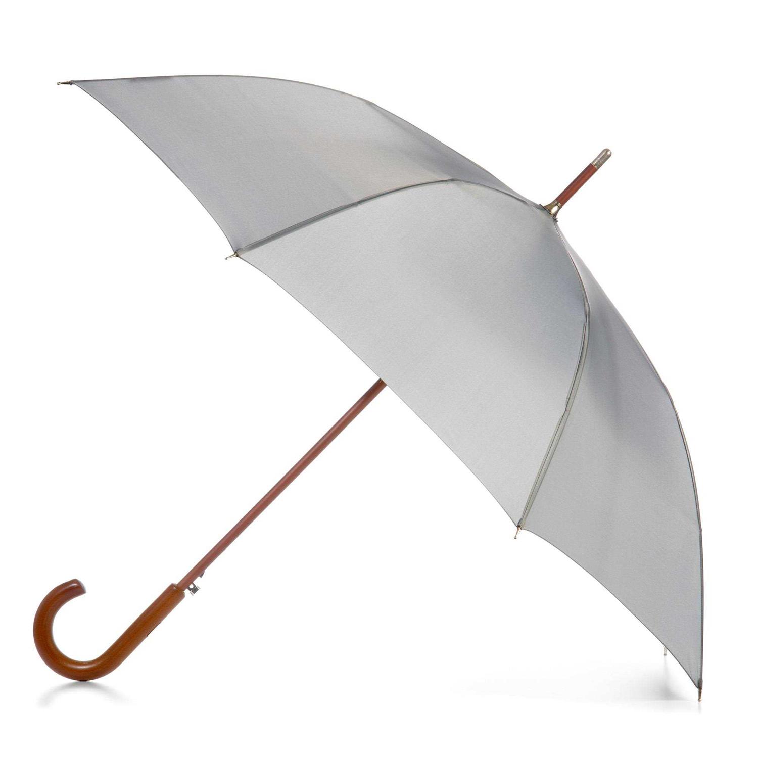 Totes Auto Open Wooden Stick Umbrella - Image 5