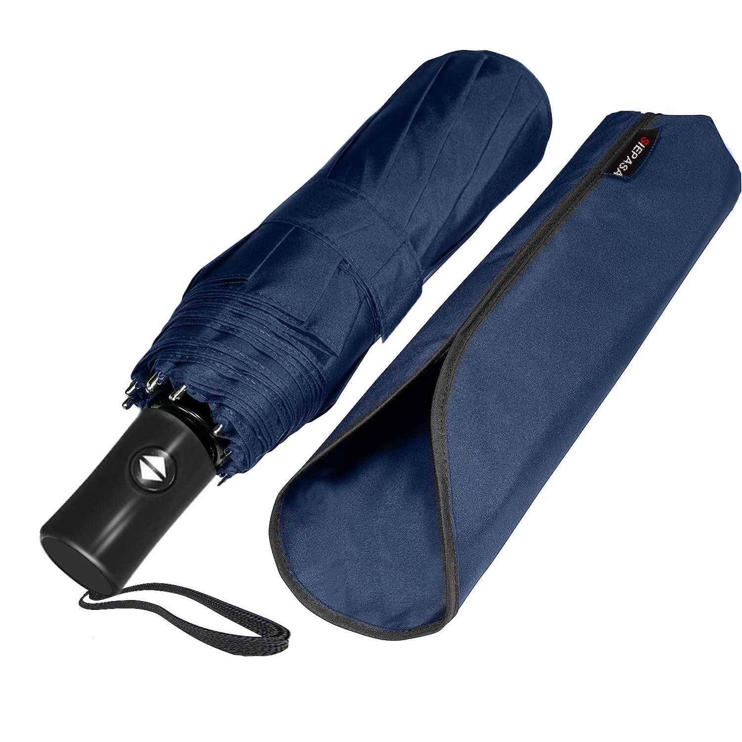 SIEPASA Two Packs Auto Open & Close Small Travel Umbrella Compact for Backpack-Umbrellas for Rain - Image 5