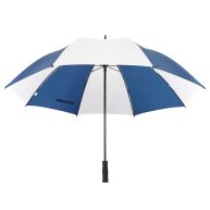 West Chester 40-in Blue and White Panels Manual Golf Umbrella Umnw60m UMNW60M-BLUE