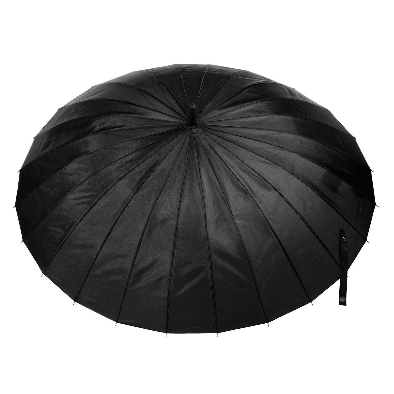 Totes Auto-Open 24 Rib Stick Umbrella - Image 2