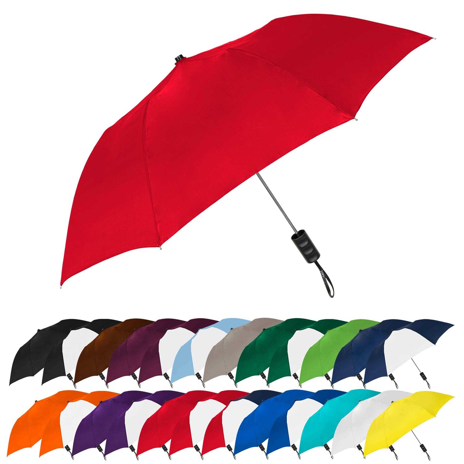 STROMBERGBRAND Umbrellas Spectrum Popular Style 15 Automatic Open Umbrella Light Weight Travel Folding Umbrella for Men and Women