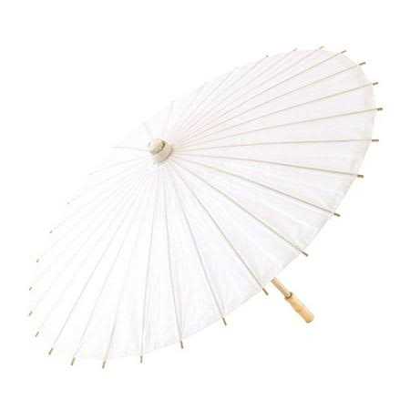 Weddingstar Pretty Paper Parasol With Bamboo Handle - Image 3