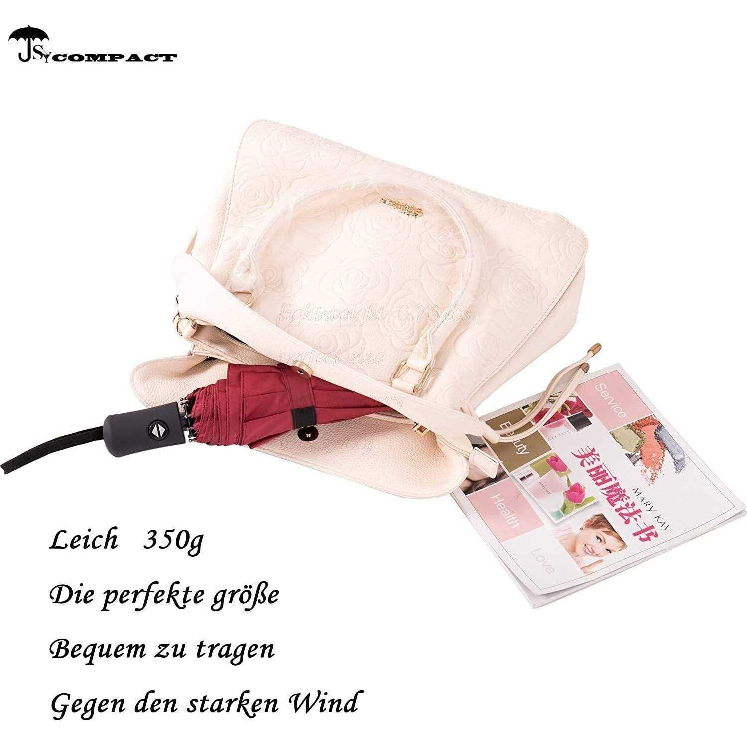 SY Compact Travel Umbrella Windproof Automatic Umbrellas-Factory Outlet Umbrella - Image 5