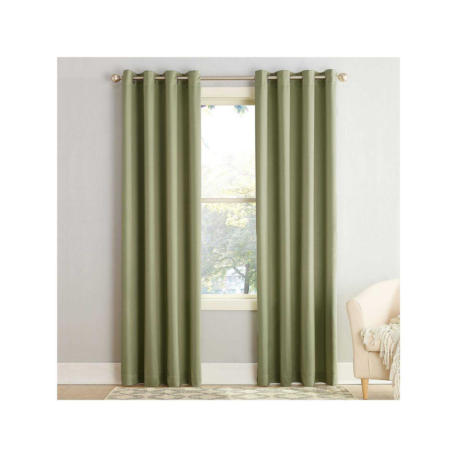 Sun Zero Energy Grommet Curtain Panel
