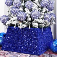 Transform Your Christmas Tree with Sunshine’s Sparkling Sequin Tree Skirt