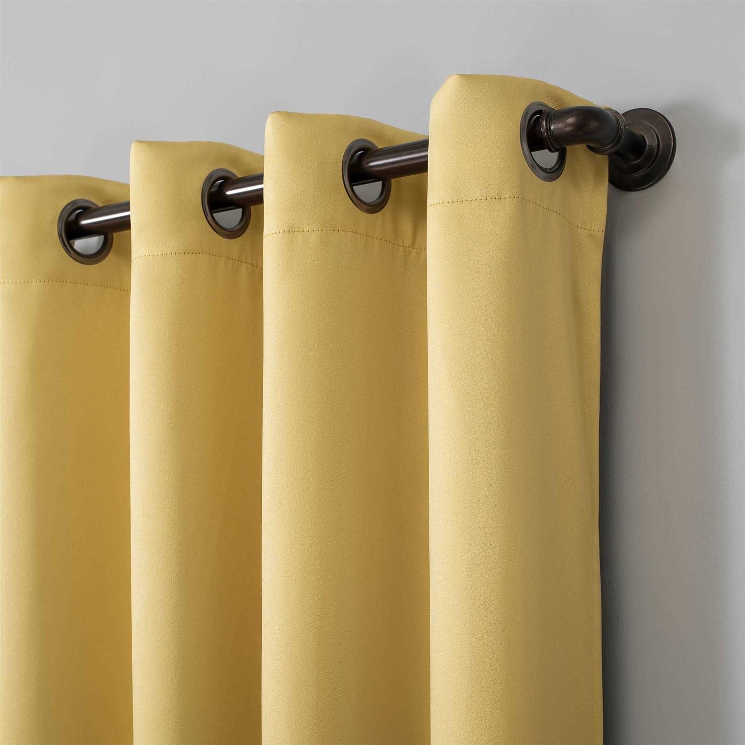 Sun Zero Oslo Theater Grade 100% Blackout Grommet Curtain Panel - Image 4
