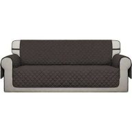 Sanmadrola 100% Waterproof Sofa Cover Machine Washable Couch Cover Non Slip Furniture Protector Slipcover for Dogs