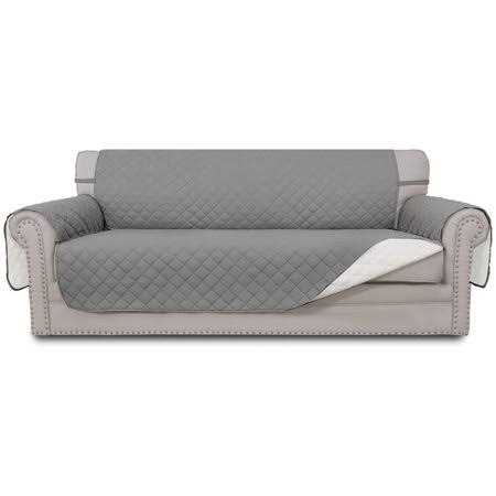 Sanmadrola 100% Waterproof Sofa Cover Machine Washable Couch Cover Non Slip Furniture Protector Slipcover for Dogs