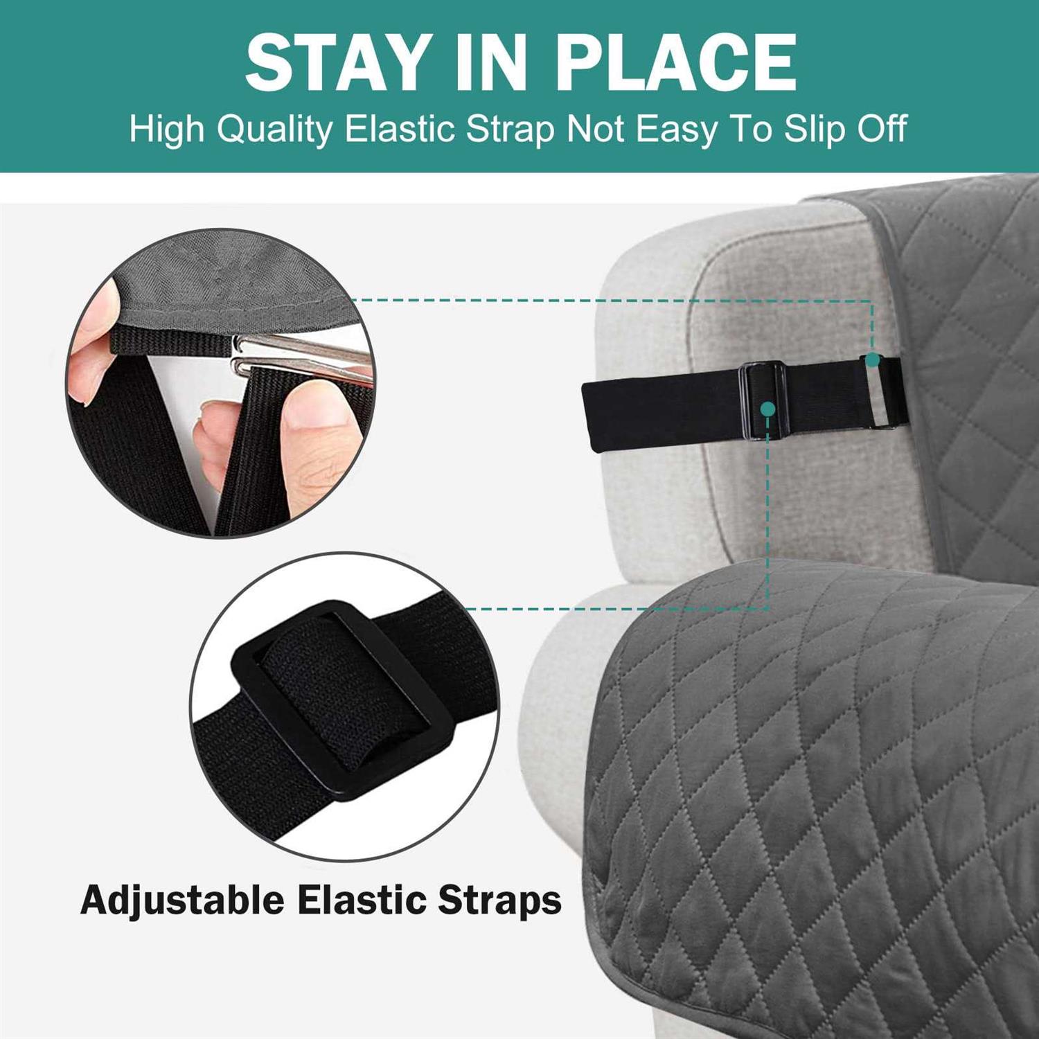 Sanmadrola 100% Waterproof Sofa Cover Machine Washable Couch Cover Non Slip Furniture Protector Slipcover for Dogs - Image 5