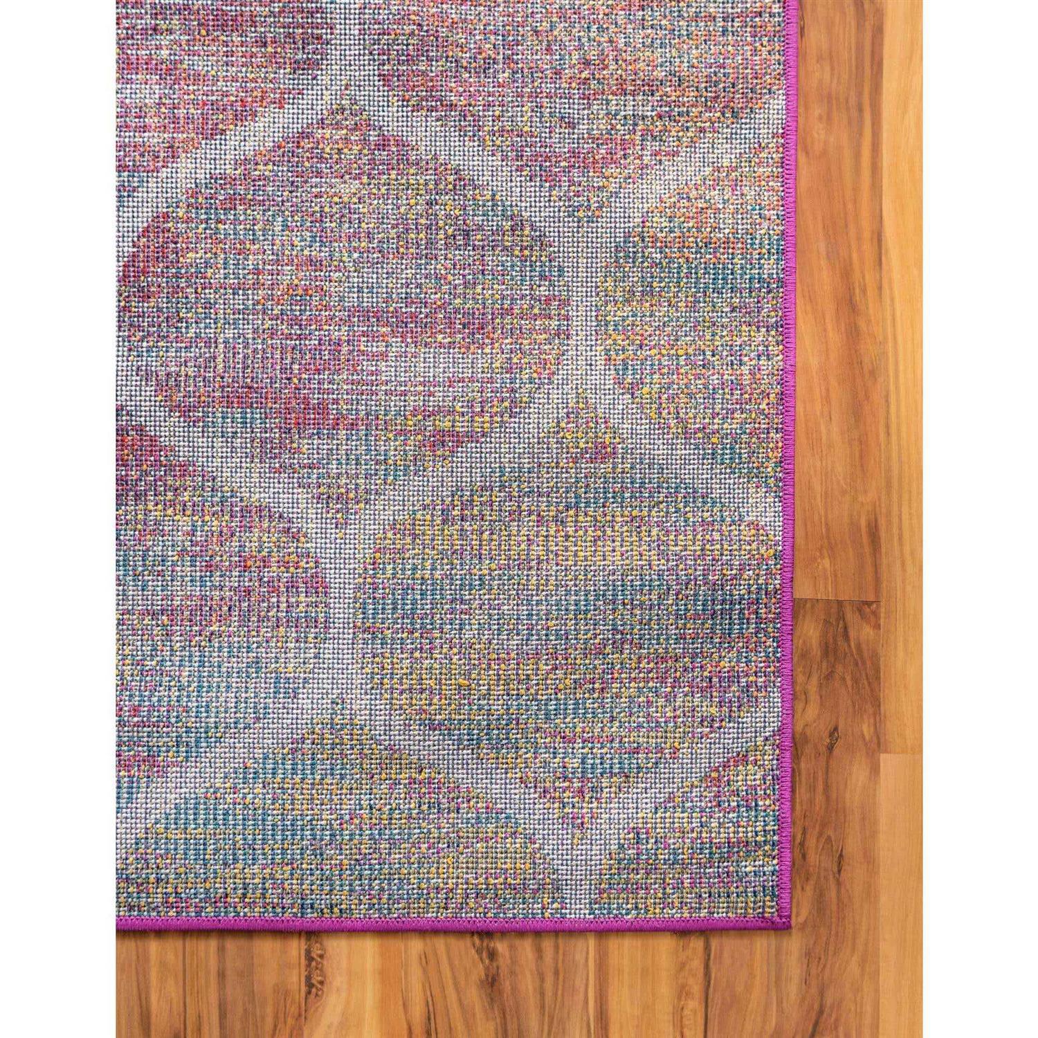 Unique Loom Geometric Trellis Frieze Area Rug - Image 4