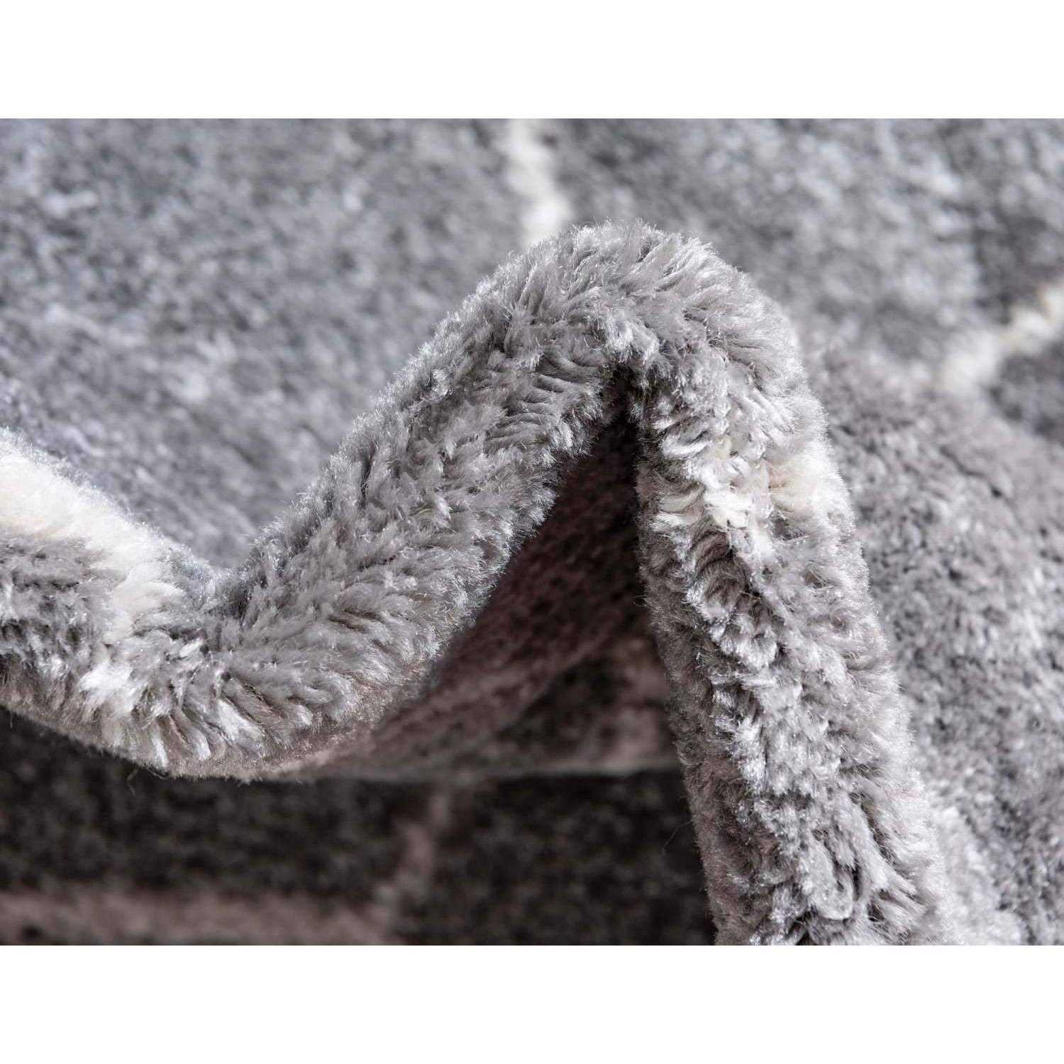 Unique Loom Geometric Trellis Frieze Area Rug - Image 3