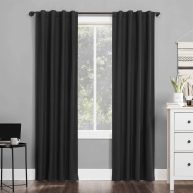 Sun Zero Cyrus Thermal 100% Blackout Curtain Panel