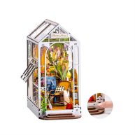 Rolife Holiday Garden House DIY Book Nook Shelf Insert