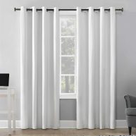 Sun Zero Duran Thermal Insulated 100% Blackout Grommet Curtain Panel