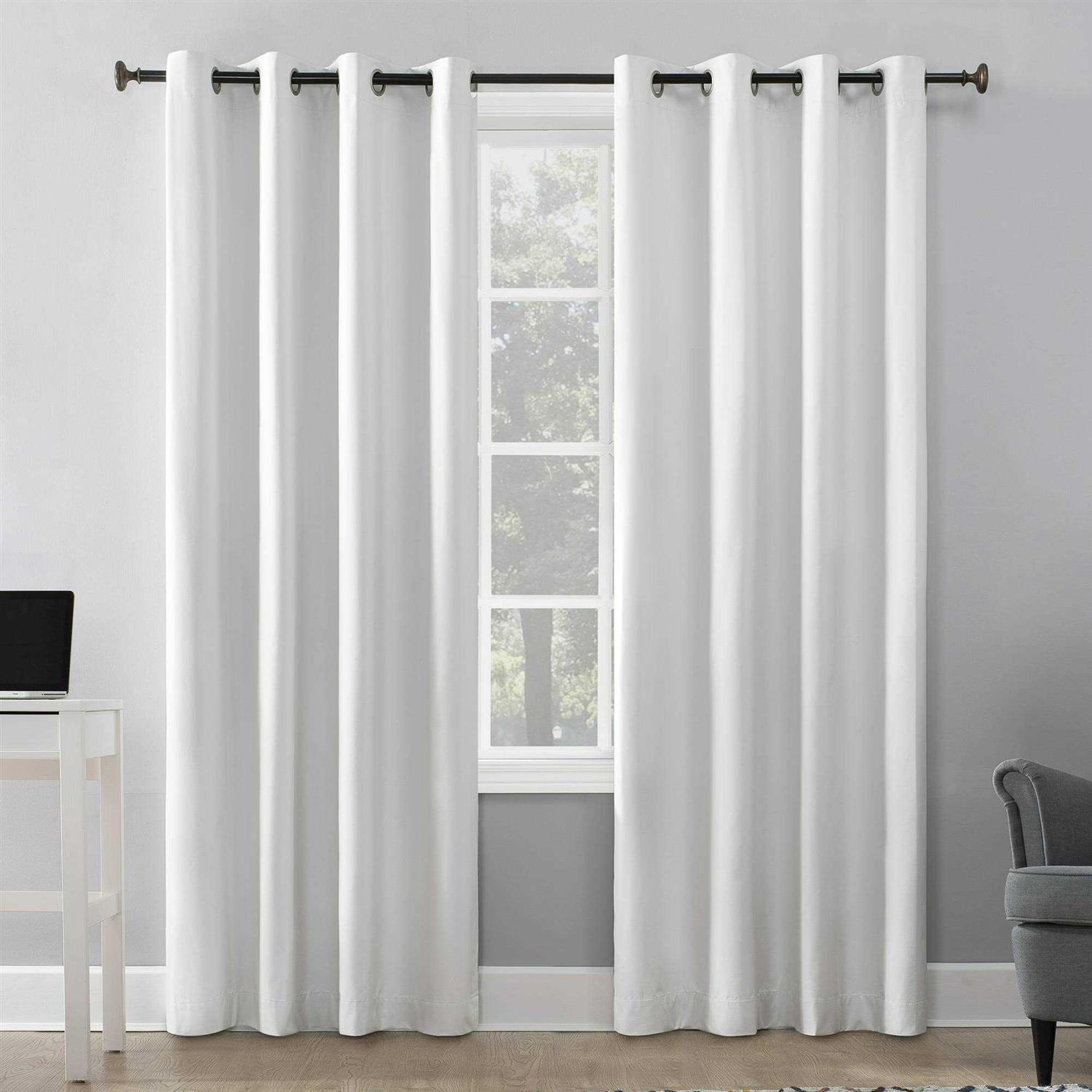 Sun Zero Duran Thermal Insulated 100% Blackout Grommet Curtain Panel