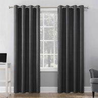 Sun Zero Duran Thermal Insulated 100% Blackout Grommet Curtain Panel