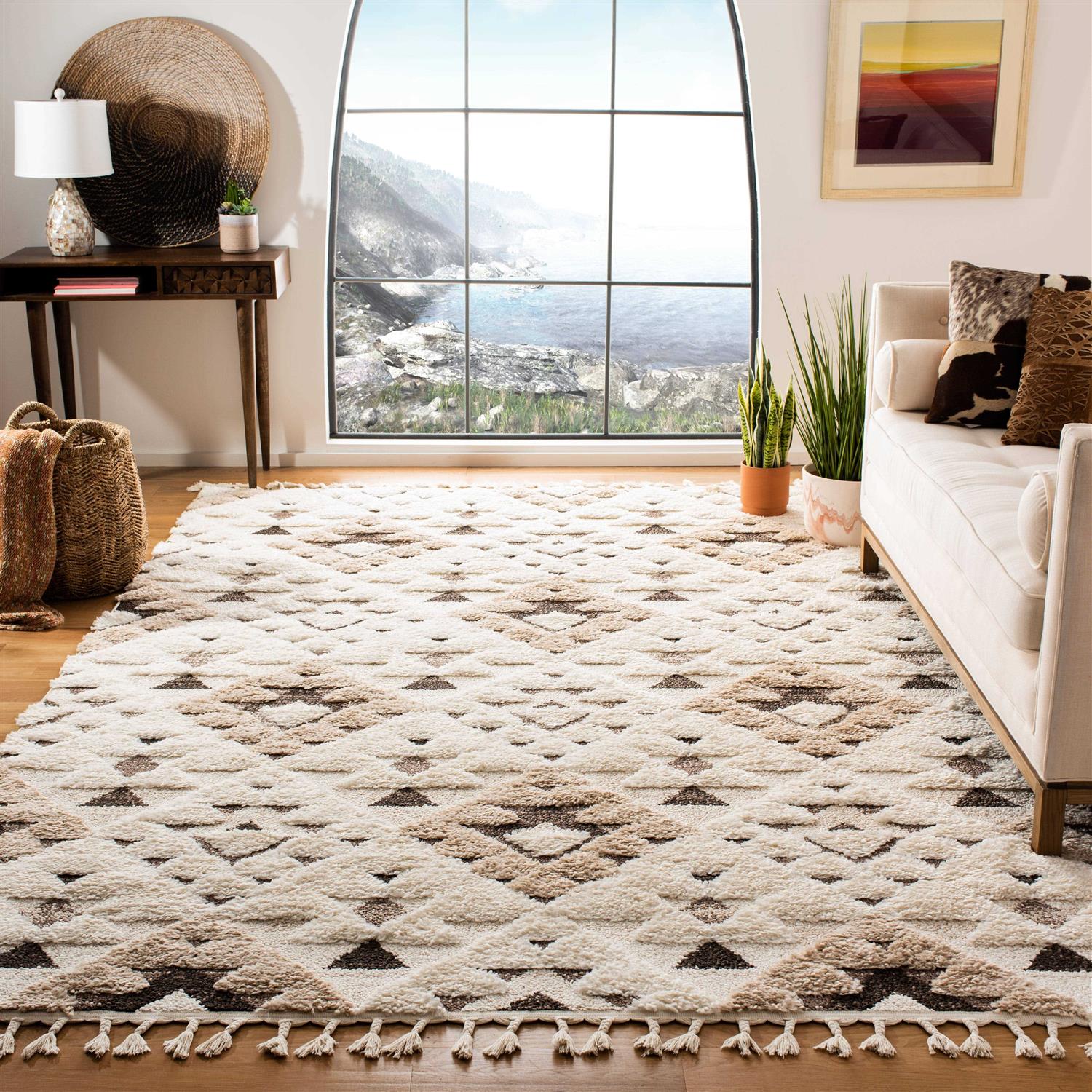 Safavieh Moroccan Tassel Shag Rug