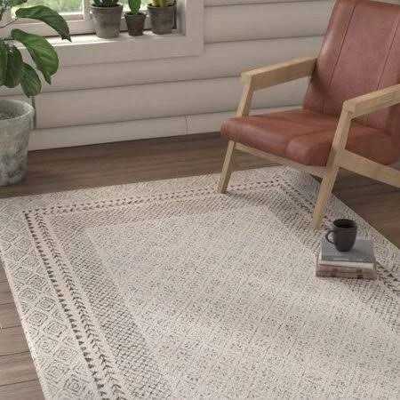 Union Rustic Calvo Gray Area Rug