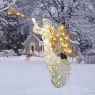 tabindeal The Holiday Aisle Crystal Angel Christmas Decoration