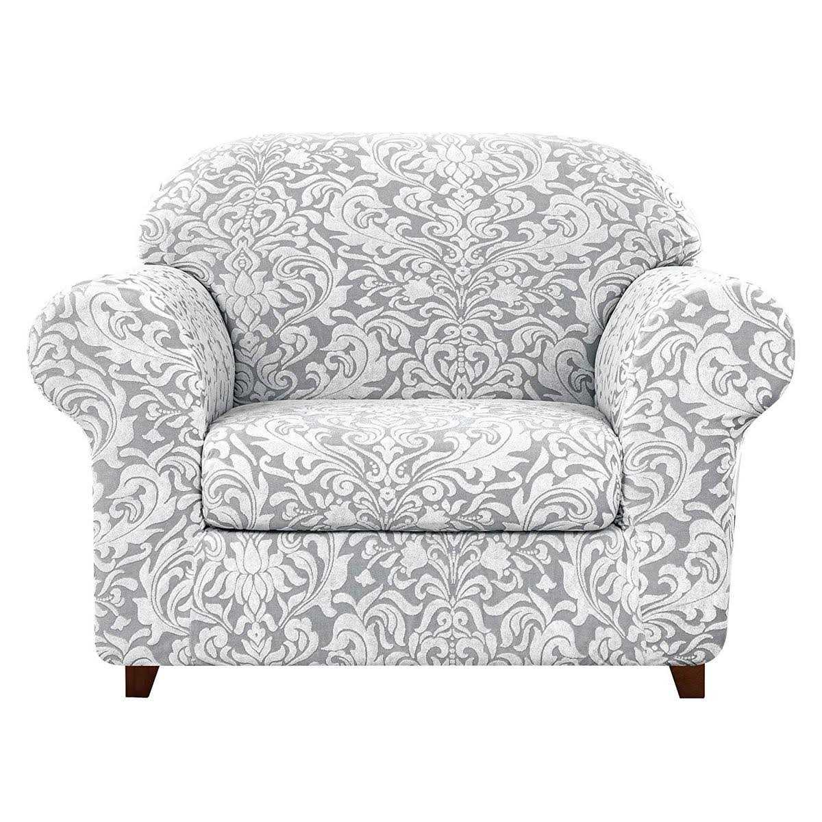 Subrtex 2-Piece Stretch Sofa Slipcover