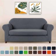 Subrtex 2-Piece Stretch Sofa Slipcover