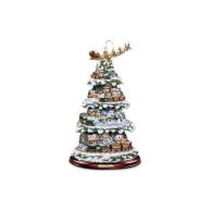 The Bradford Exchange Thomas Kinkade Animated Tabletop Christmas Tree With Train