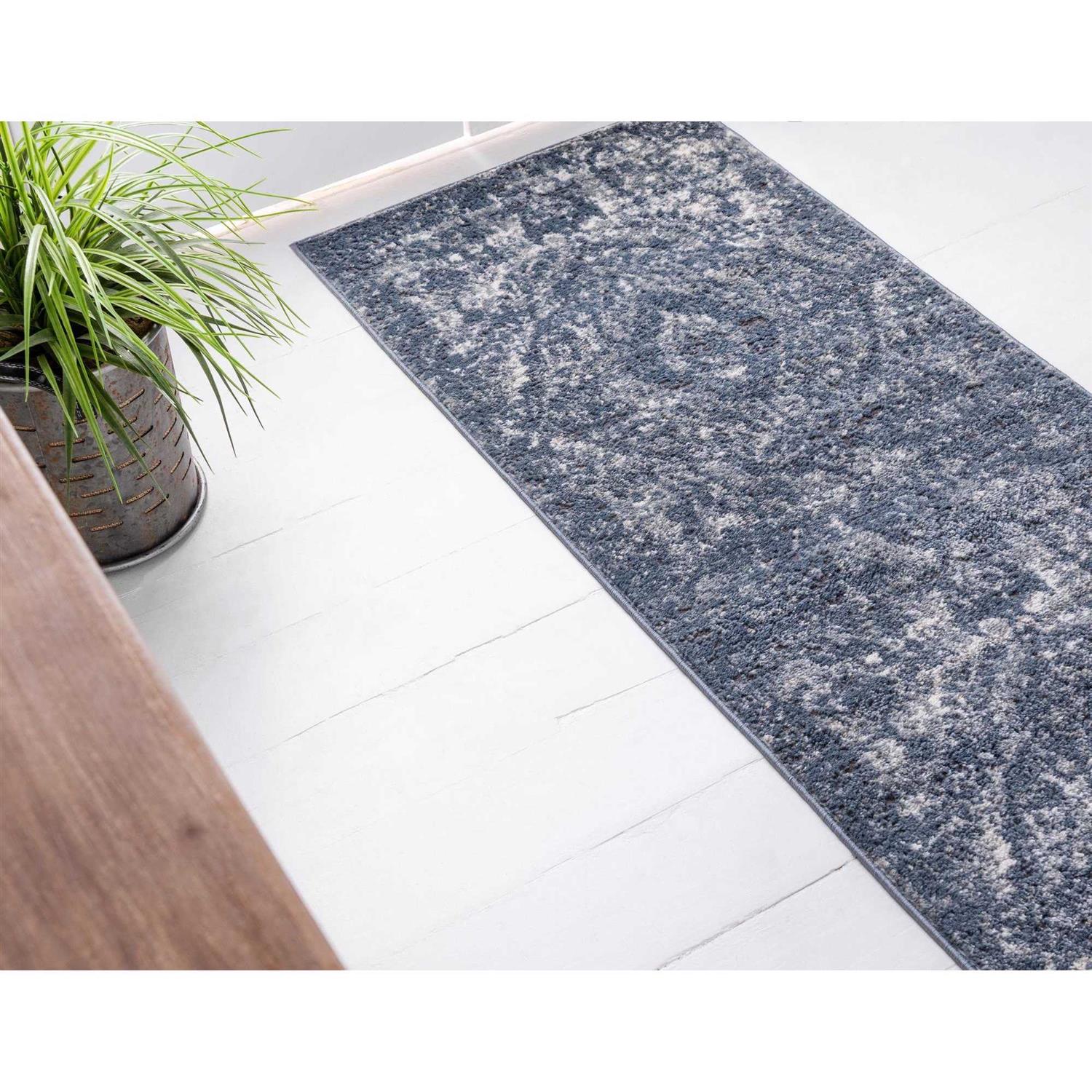 Unique Loom Portland 2 ft. 2 in. x Runner Rug - Image 2