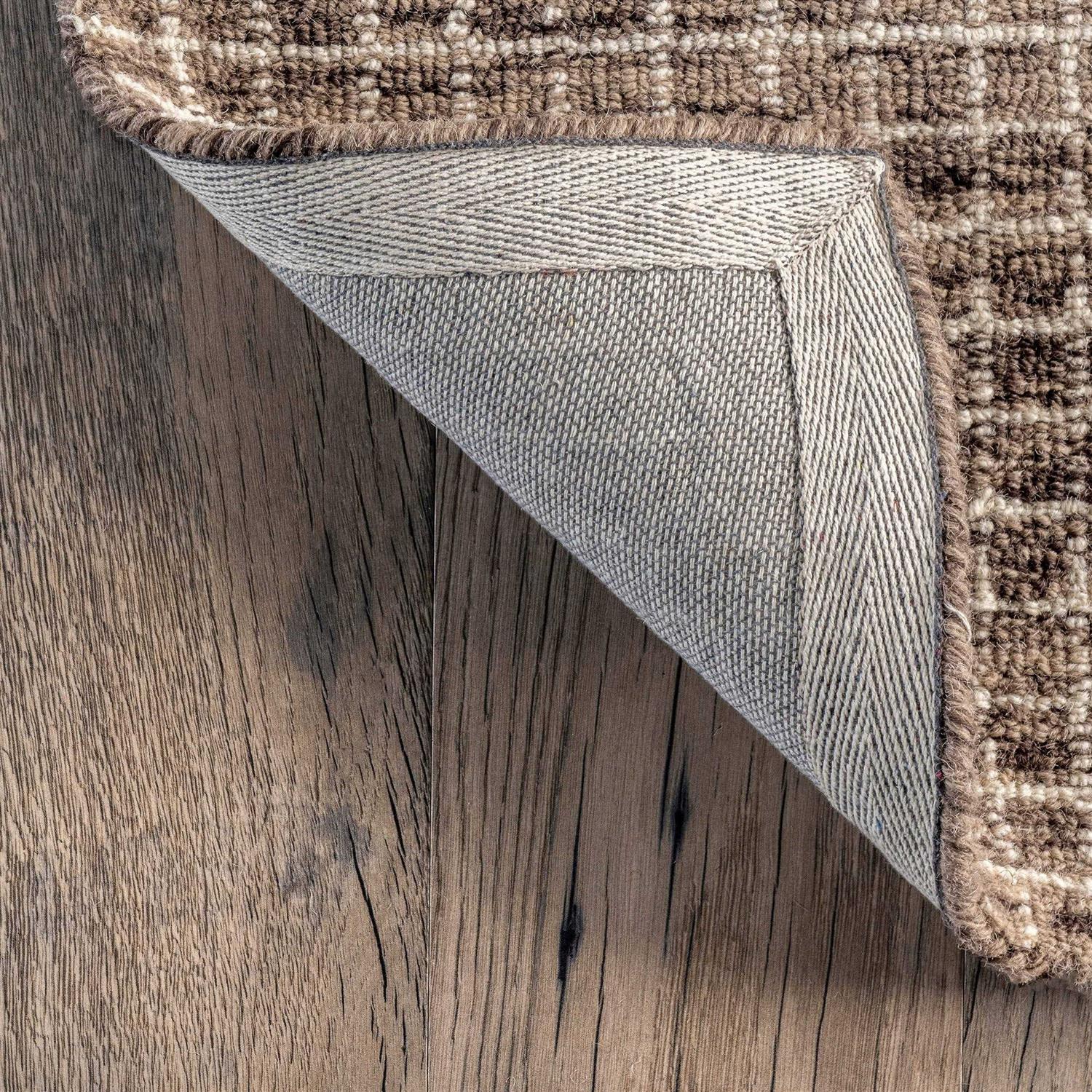 Rugs USA Arvin Olano Melrose Checked Wool Area Rug - Image 5