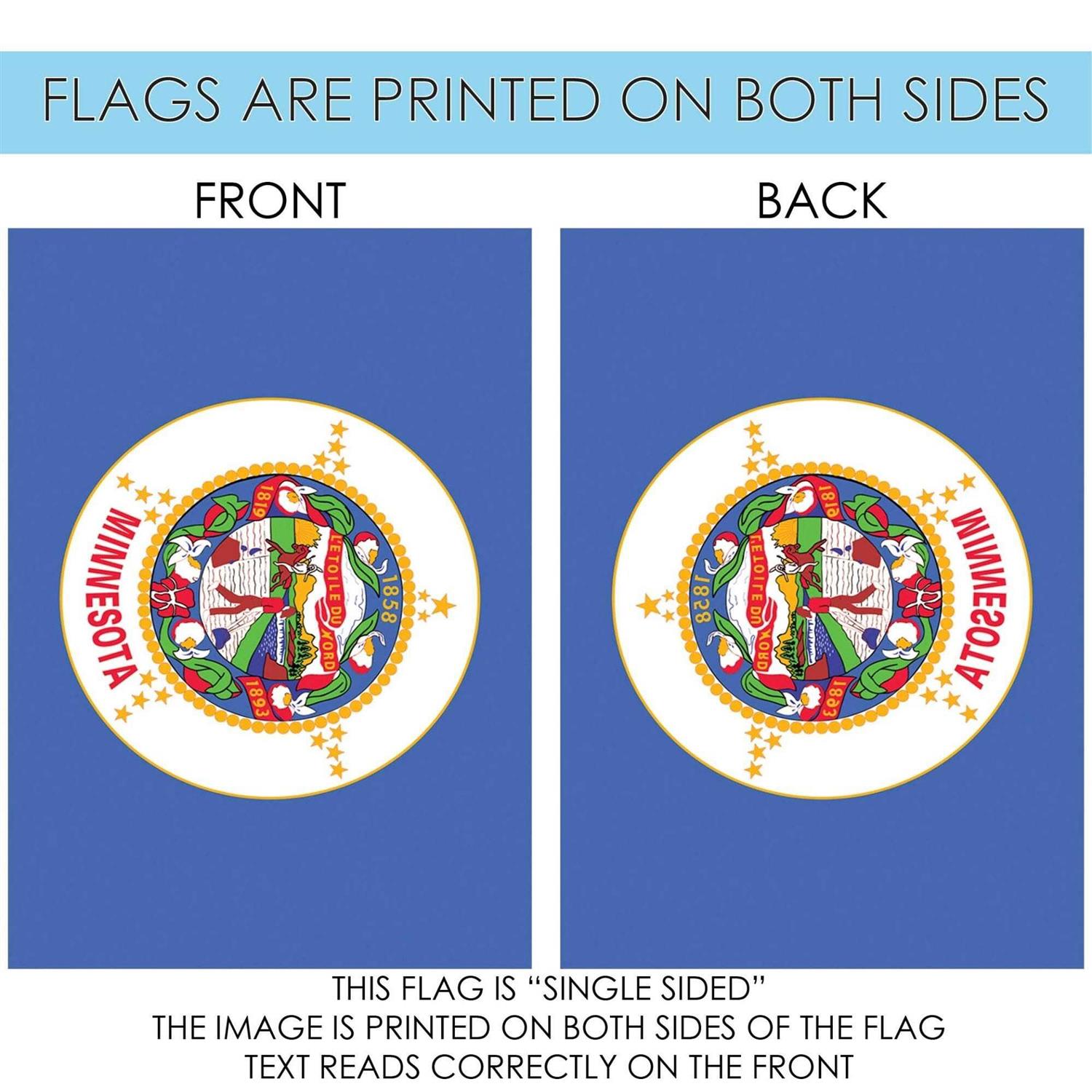 Toland Home Garden Minnesota State Flag Flag - Image 3