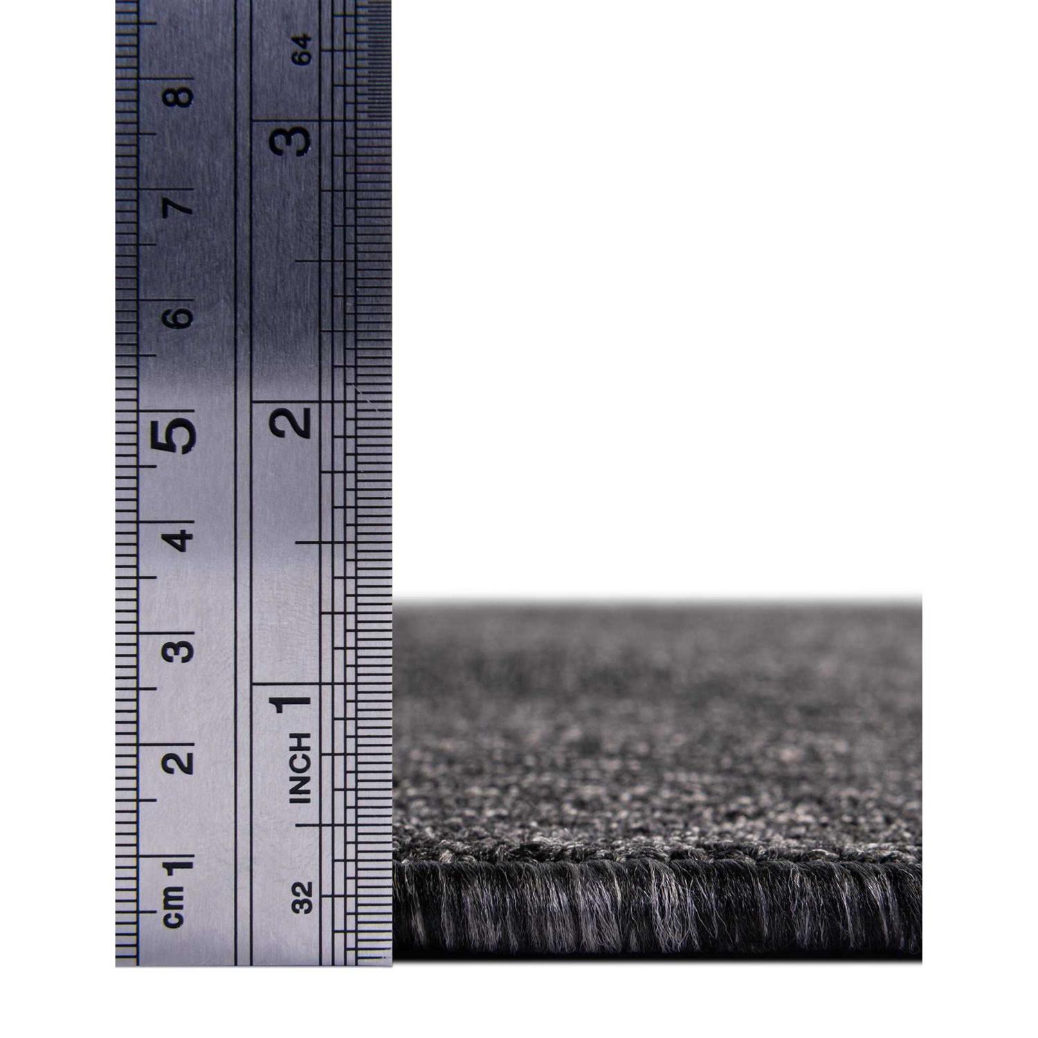 Unique Loom Everyday Shag Plush Area Rug Blue - Image 2