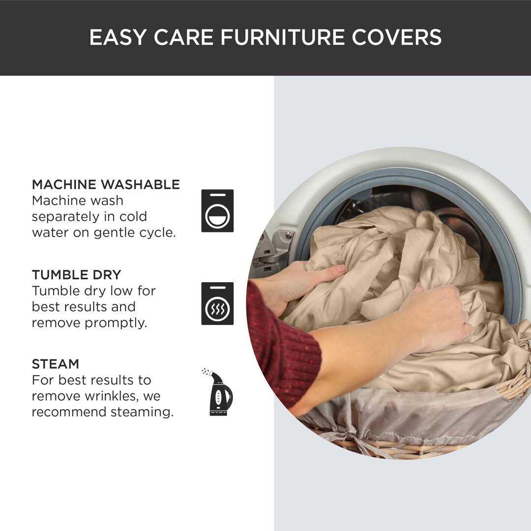 Sure Fit Stretch Modern Block 3 Seat Sofa Slipcover - Image 2