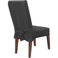 Sure Fit Farmhouse Basketweave Dining Chair Slipcover