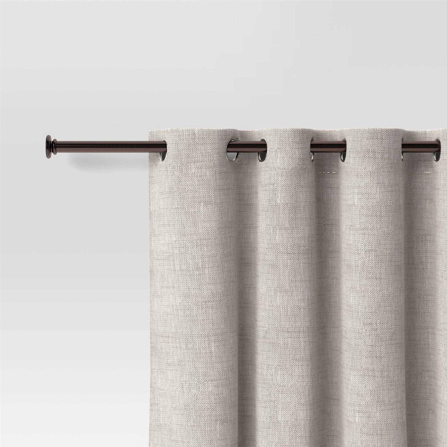 Room Essentials 30-52 Round Curtain Rod - Image 4