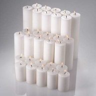 Richland Pillar Candles 3 Set
