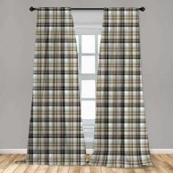 Semi-Sheer Rod Pocket Curtain Panels East Urban Home Size per Panel