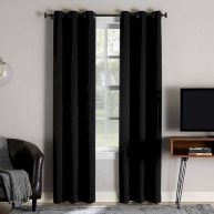 Sun Zero Extreme 2-Pack Norway Theater Grade 100% Blackout Window Curtain