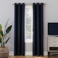 Sun Zero Extreme 2-Pack Norway Theater Grade 100% Blackout Window Curtain