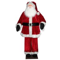 Vickerman 6′ Red Velvet Standing or Sitting Santa
