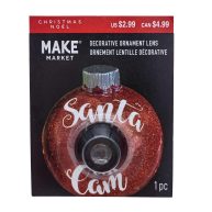 Santa Cam Decorative Ornament Lens by Make Market