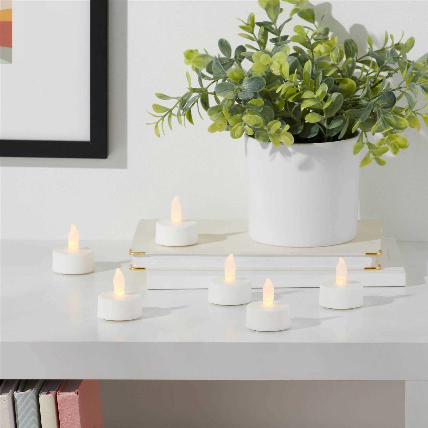 Room Essentials Twist-Flame LED Tealight Candles - Image 2