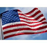 Vipper American Flag 3×5 Ft Outdoor Usa Heavy Duty Nylon US Flags with Embroidered Stars, Sewn Stripes and Brass Grommets